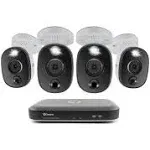 Swann 8-Channel 4-Camera 4K Ultra HD DVR Security Surveillance System