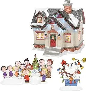 Department 56 Snow Village - The Peanuts House 2021