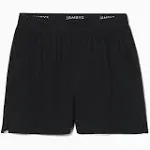 Boxers with Pockets in Black, Size Medium by Jambys | Cosmopolitan