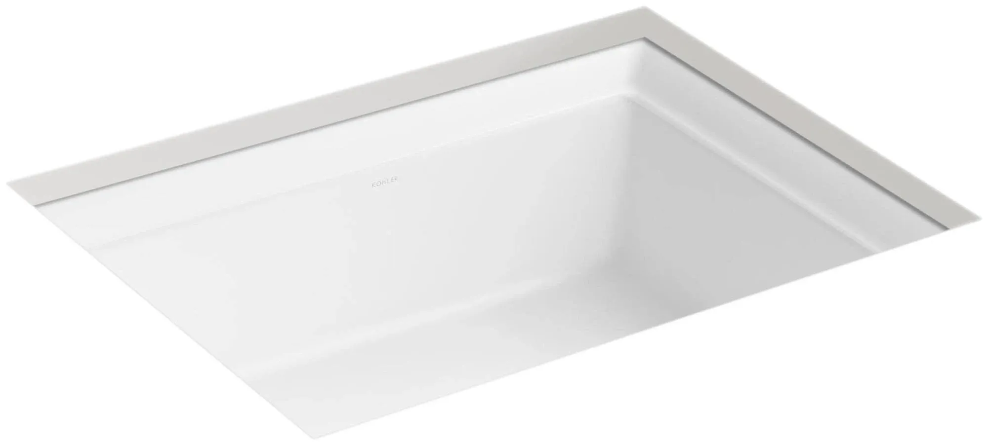 Kohler Artifacts 21-1/4" Rectangular Undermount Bathroom Sink