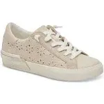 Dolce Vita Zina Sneaker in Oatmeal Floral Eyelet