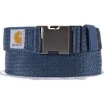 Carhartt Men's Rugged Flex Nylon Webbing Belt - Dark Blue