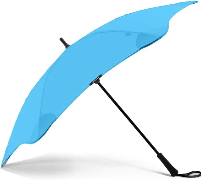 BLUNT Classic Umbrella – 47" Windproof Umbrella, Large Umbrella for Wind and Rain, Durable Canopy Design, Heavy Duty for Everyday Travel, UV Protection - Blue