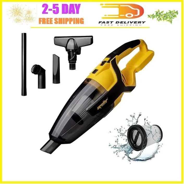 Cordless Vacuum for Dewalt 20V Max Battery, Handheld Electric Power Vacuum Clean