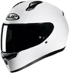 HJC C10 White Full Face Motorcycle Helmet