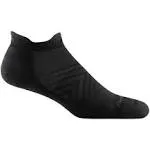 Darn Tough Men's Run No Show Tab Ultra-Lightweight Cushion Sock - XL - Black