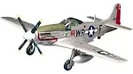 Academy P51D Mustang Fighter - Plastic Model Airplane Kit - 1/72 Scale - #12485