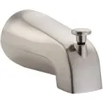 Pulse ShowerSpas 3010-TS-BN NPT Connection Tub Spout with Diverter, Brushed-Nickel