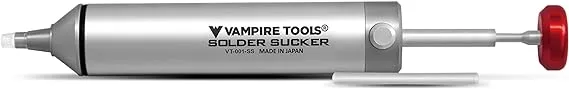 Vampliers Premium Solder Sucker Made in Japan Heavy Duty Desoldering Pump High Power Vacuum Suction