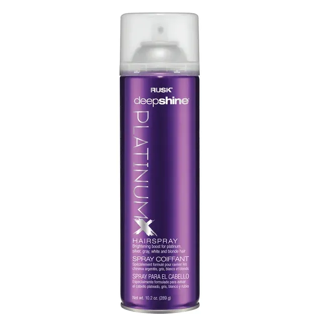 Rusk Deepshine PlatinumX Hairspray