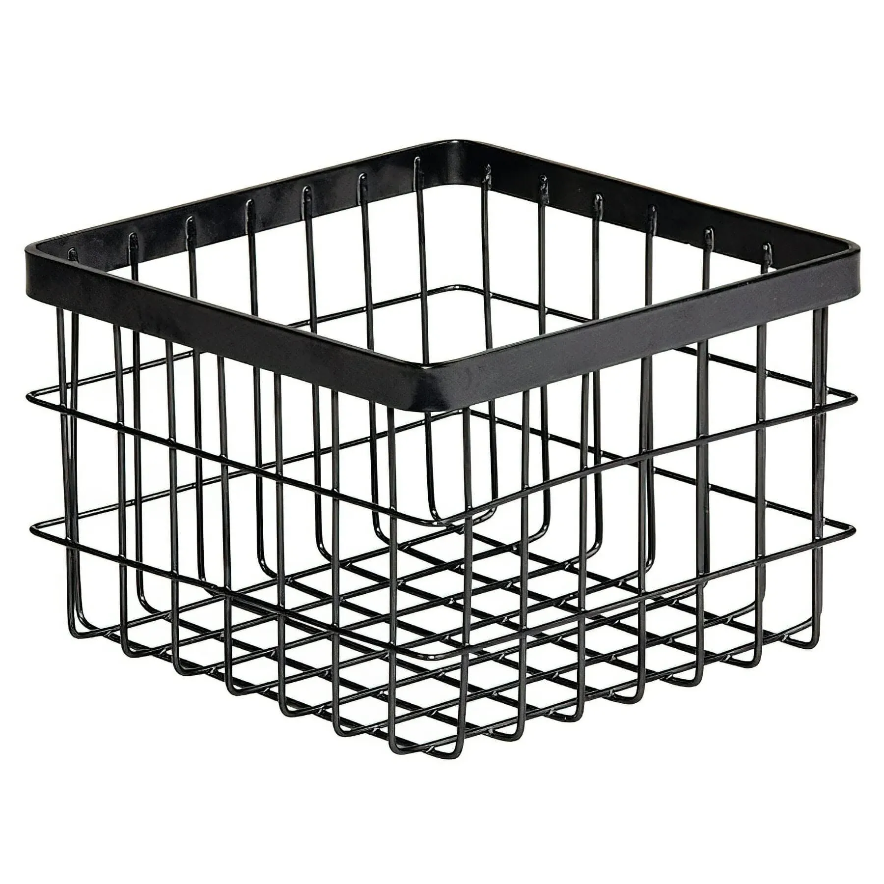 Get WB-664-MG Wire Basket 6 x 6in. 4 Square Meta