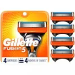 Gillette Fusion Power Refills 4 Cartridges