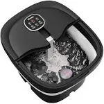 HOSPAN Collapsible Foot Spa Electric Rotary Massage, Foot Bath with Heat, Bub...