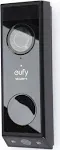 New Age Electronics, Inc. E340 2K Wi-Fi Battery-Powered Video Doorbell in Black