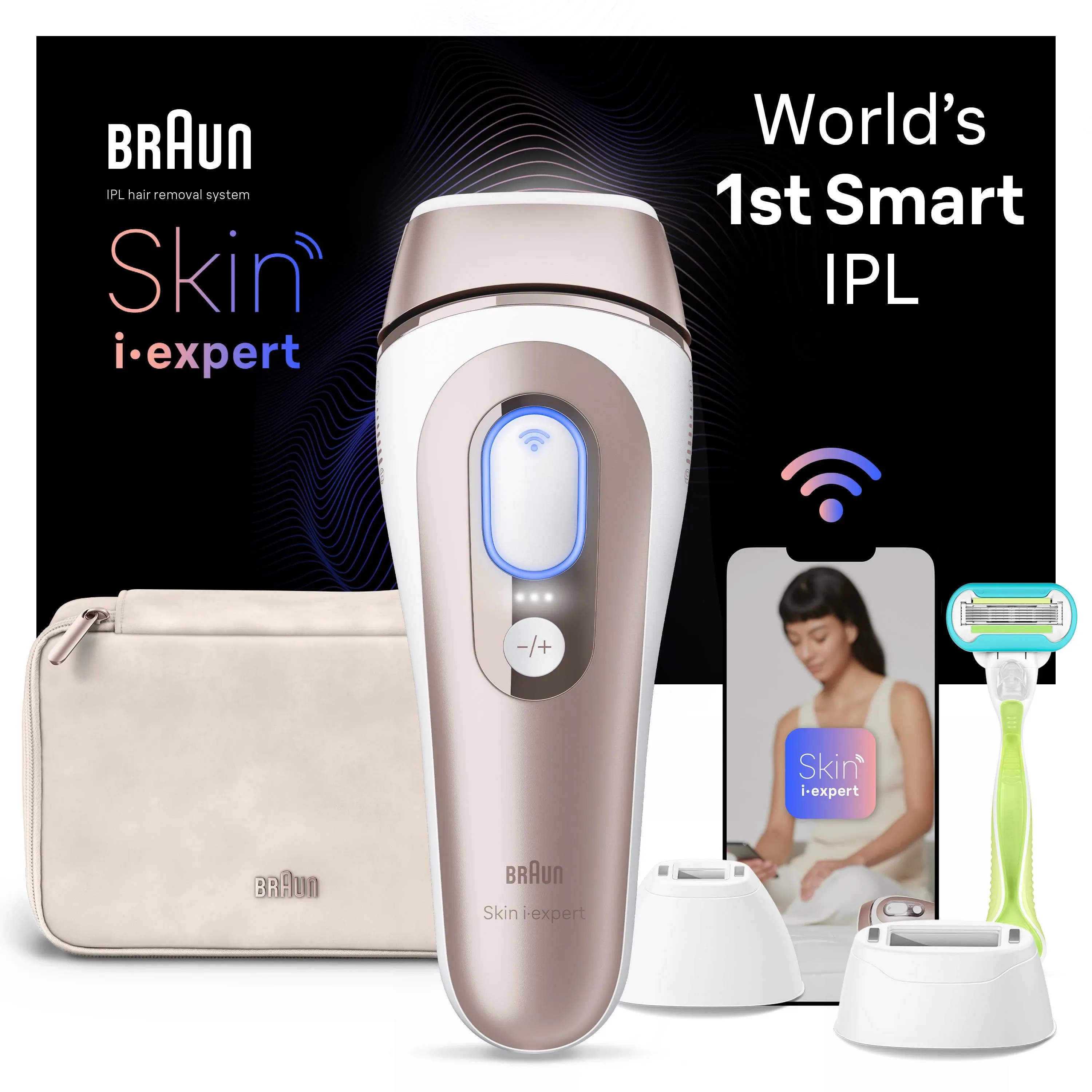 Braun IPL Skin i· Expert at Home Hair Removal