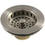 Kingston Brass Made To Match KBS1003 3-1/2 Inch Kitchen Sink Basket Strainer Only, An | Default Title