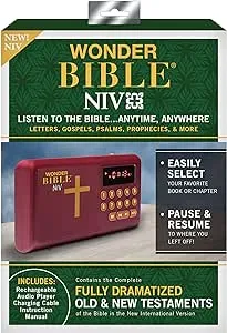 Wonder Bible Audio Player Set with Meditation Tracks