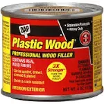 Dap Plastic Wood Solvent Wood Filler - 4 oz can