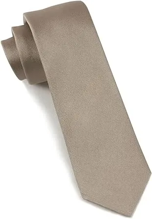 Men's Tie Bar Grosgrain Solid Tie