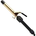 Hot Tools Signature Series 1" Gold Curling Iron, Black