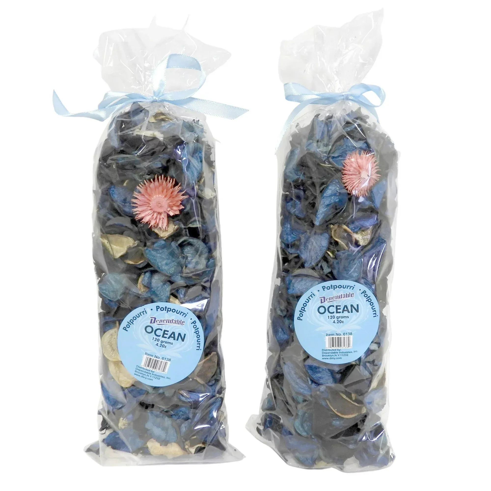 Fresh Scent Potpourri Petal Bowl and Vase Filler Home Decor 2 Large Bags 120 Grams Each