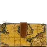 Patricia Nash Nazari Leather European Map Wallet