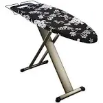 Pro Luxury Ironing Board - Extra Wide 51X19” with Heavy Duty Steam Iron Rest, an