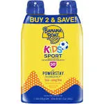 Banana Boat Kids Sport Sunscreen Spray ,spf 50, 6oz, Twin Pack