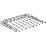 Rubbermaid Configurations Pant Rack Titanium, Sliding