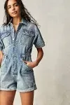 Free People Marci Cuffed SHORTALL-MARRAKESH L