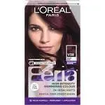 L'Oreal Paris Feria Multi-Faceted Shimmering Permanent Hair Color, R48 Intense Deep Auburn, Hair Dye Kit, Pack of 2