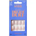 Kiss Gel Fantasy Dreamdust Nails - Silver Spoon