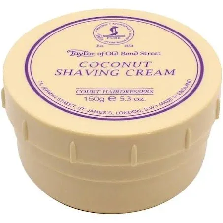 Taylor of Old Bond Street Shaving Cream - Coconut (150 g)