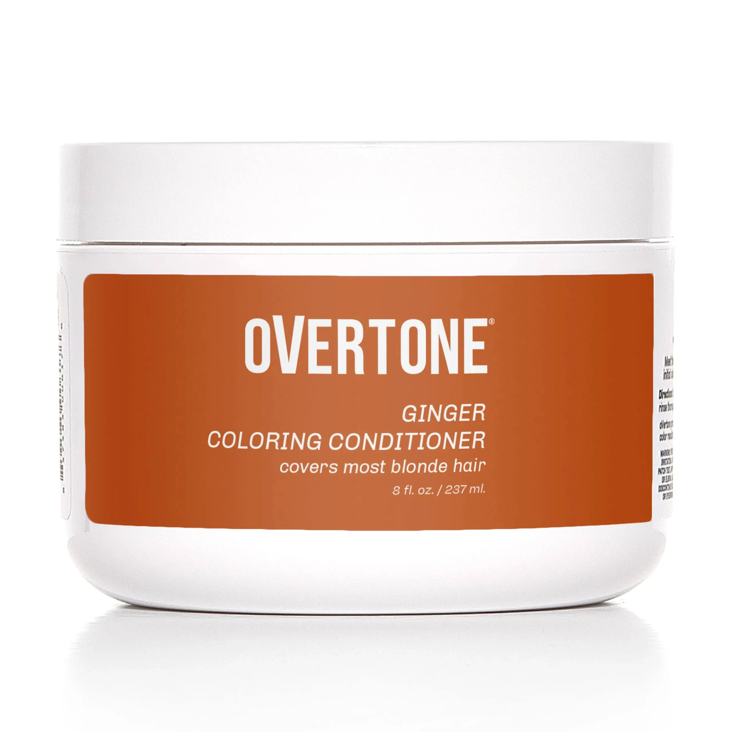 Overtone Color Depositing Ginger Coloring Conditioner  8oz fast shipping.