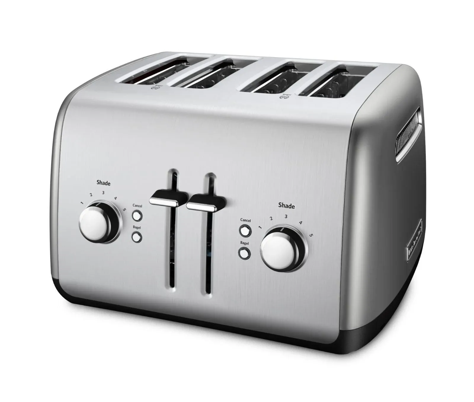 KitchenAid KMT411CU 4-Slice Toaster with Manual High-Lift Lever, Contour Silver