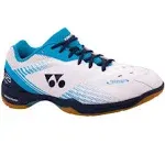 Yonex Power Cushion 65 Z3 Badminton Court Shoes (White/Ocean Blue)