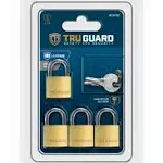 Master Lock 120Q Brass Padlock 4 Pack