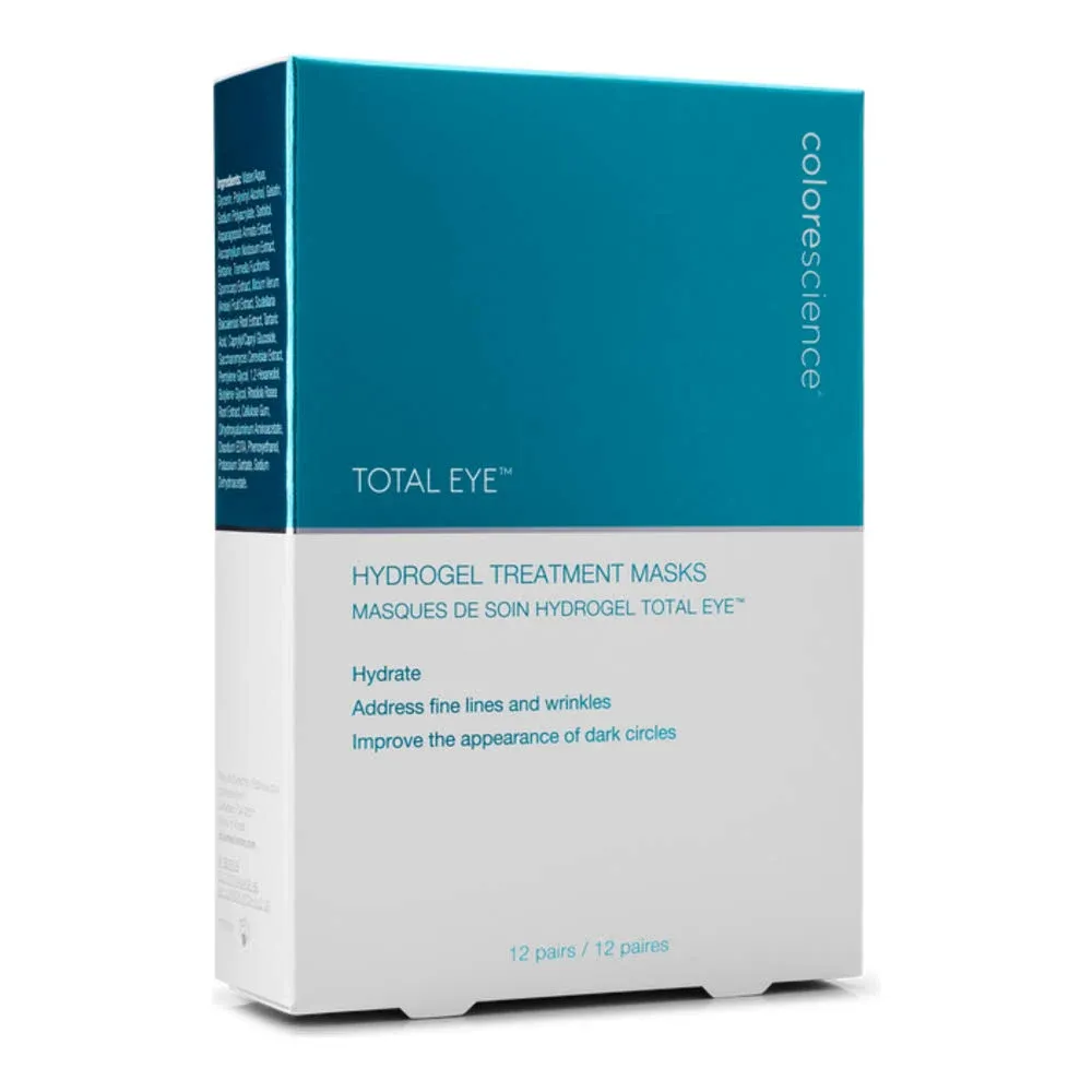 Colorescience: total eye hydrogel treatment masks