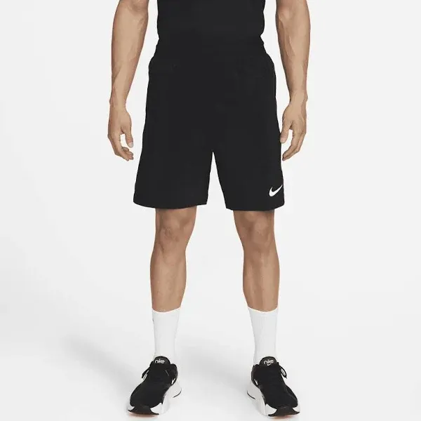 Nike Pro Men&#039;s Dri-FIT Flex Vent Max 8&#034; Training Shorts DM5950-010 Black Size L