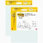 Post-it Self Stick Easel Pads, 15 x 18, White, 20 Sheets/Pad, 2 Pads/Pack