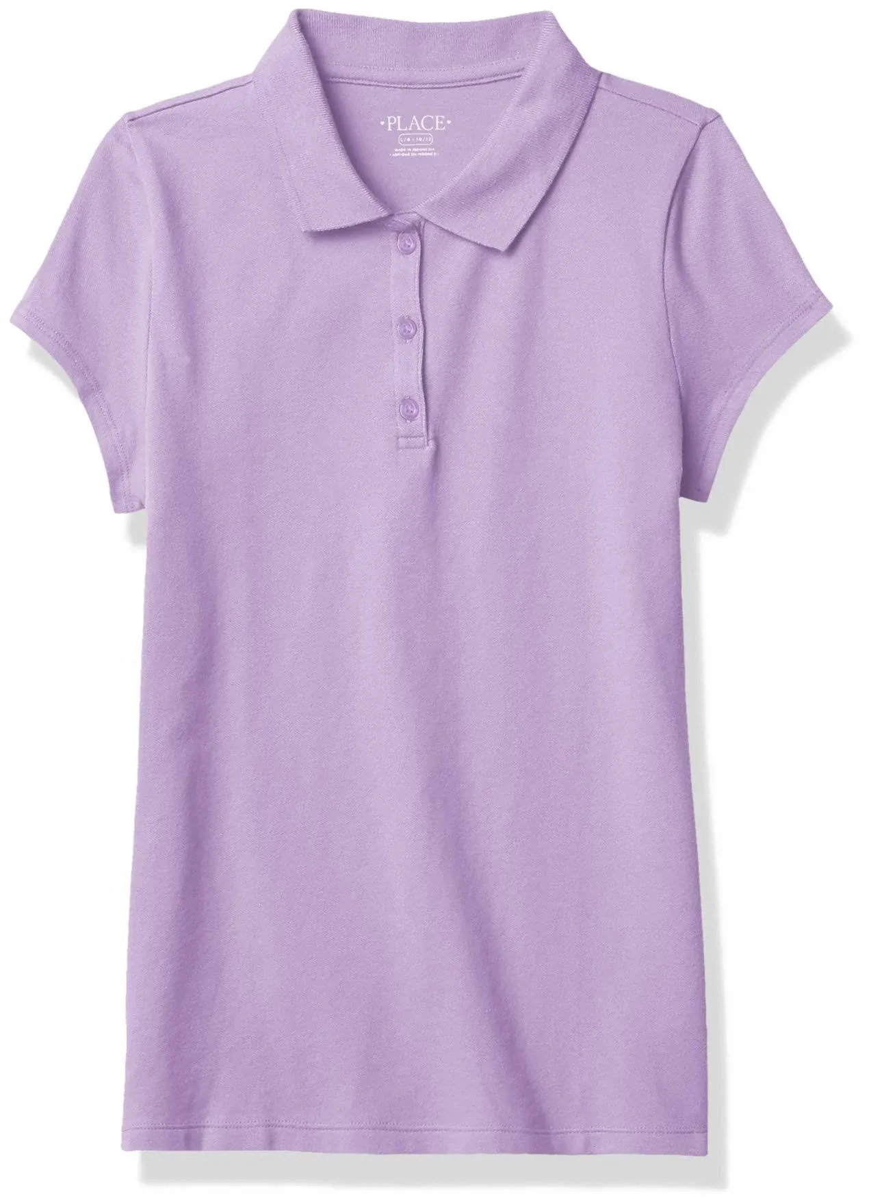 The Children's Place Girls' Uniform Pique Polo