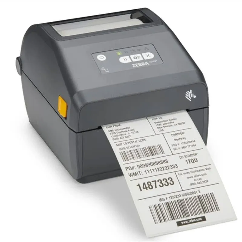 ZEBRA Barcode Label Printers: 4.27 in Max. Print Wd, 300 dpi, 4 in/sec, Cutter/Peel Off Dispensing