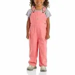 Carhartt Baby Girls' Bib Overalls Lined and Unlined