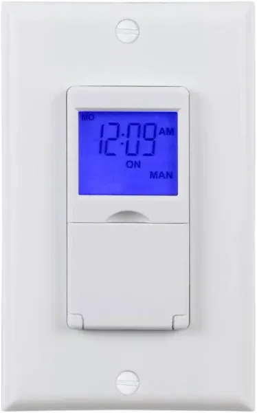 7 Day Programmable In-Wall Timer Switch