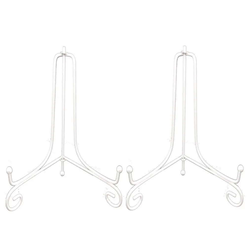 Artliving 2 Pack 12" Iron Large Plate Stand