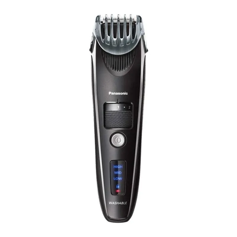 Panasonic Beard Trimmer for Men Cordless Precision Power, Hair Clipper with Comb Attachment and 19 Adjustable Settings, Washable, ER-SB40-K, 0.5-10mm lengths, 1 Pack