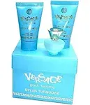 Versace Dylan Turquoise by Versace, 3 Piece Miniature Gift Set for Women