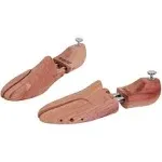 Household Essentials Cedar Fresh Premier Men’s Cedar Shoe Tree, Large, 100% Eastern Red Cedar, Durable Metal Handle, Adjustable Split Toe, Eco-Friendly, FSC Certified, Natural