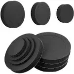 4PCS 6" 6.5" 6.75 inch Universal EVA Self Adhesive Sponge High Rebound Waterproof Car Door Speaker Foam Fast Rings Baffle Kit