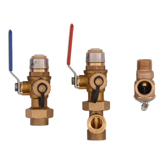 Sharkbite 3/4 in. Tankless Water Heater Valves Installation Kit 25374